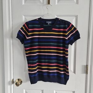 NWOT ModCloth Short Sleeve Striped Sweater